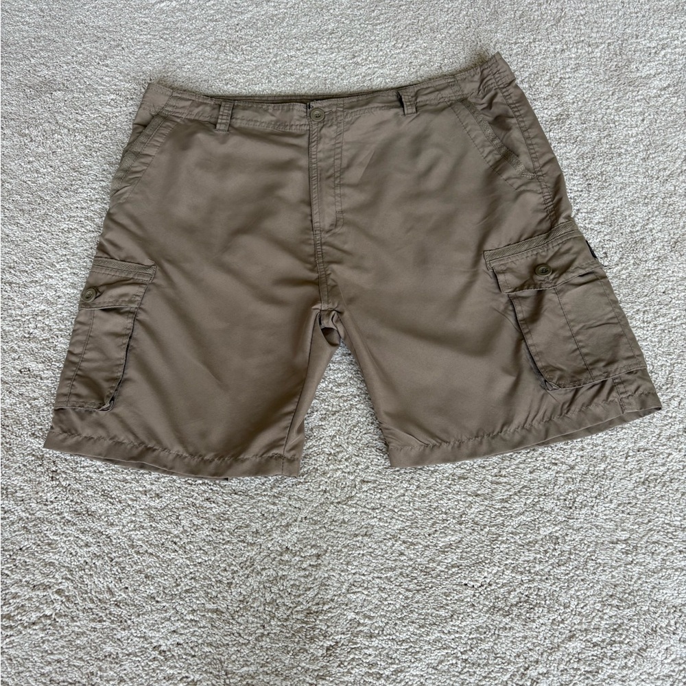 Burnside Men's Brown Cargo Shorts